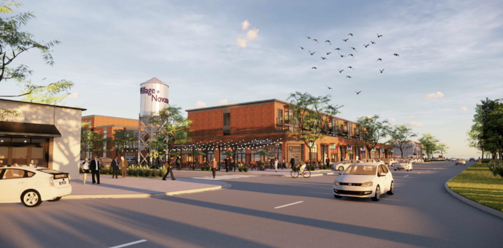 Village at Novato project rendering